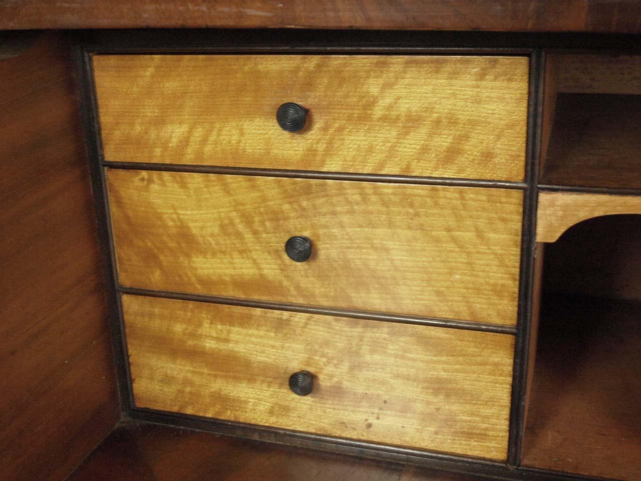 English Hepplewhite Inlaid Butler's Desk 1