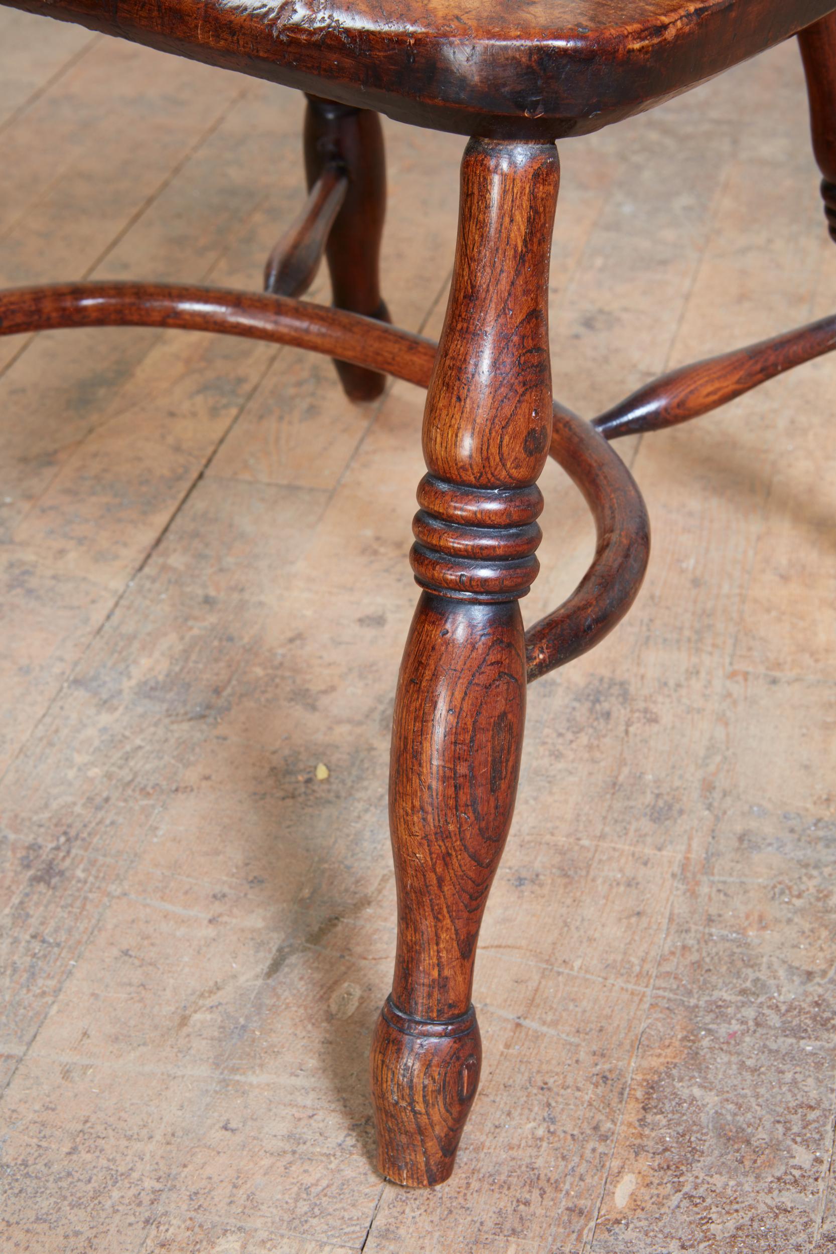 English Hoop Back Windsor Armchair 2