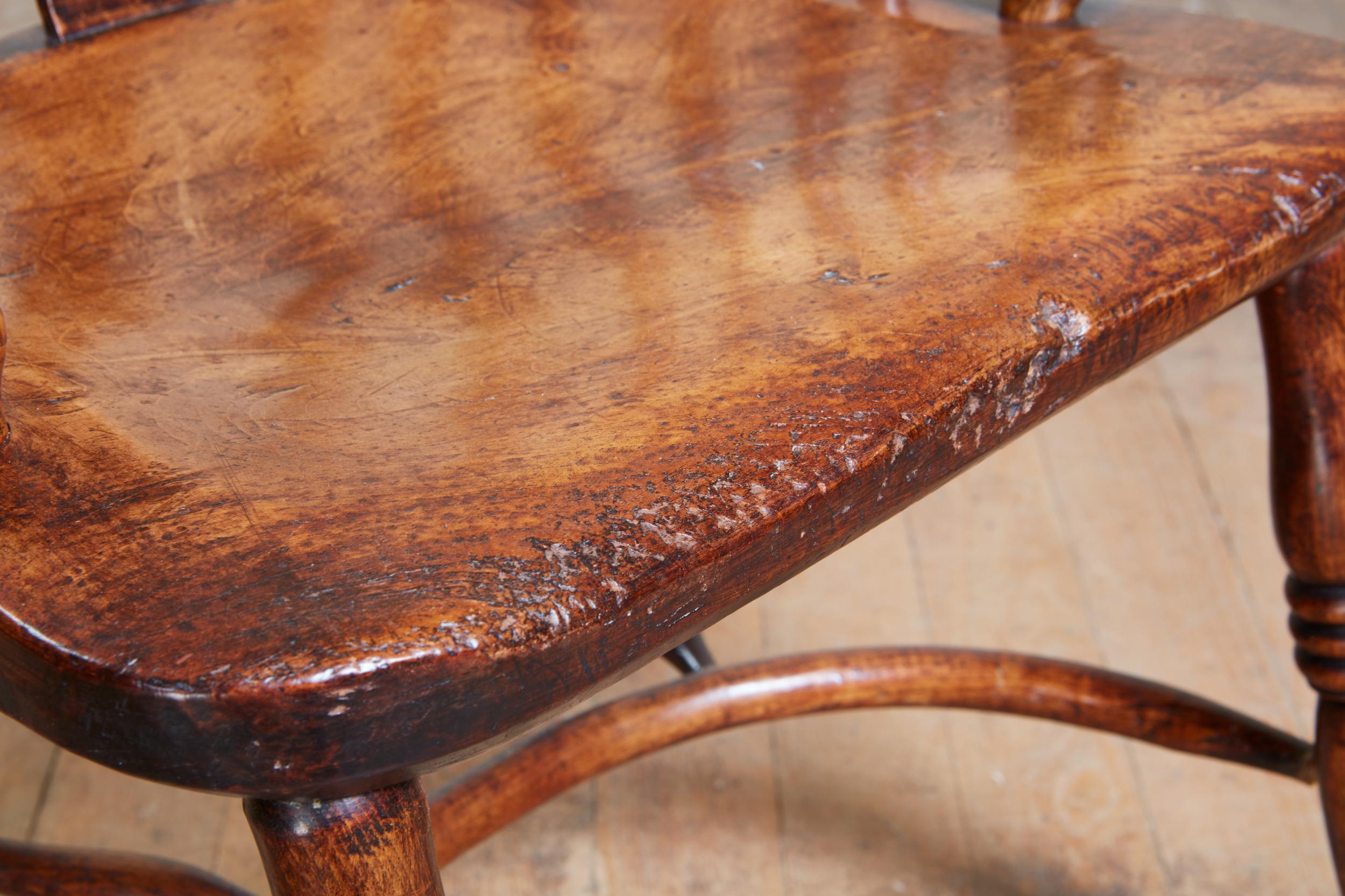 English Hoop Back Windsor Armchair 4
