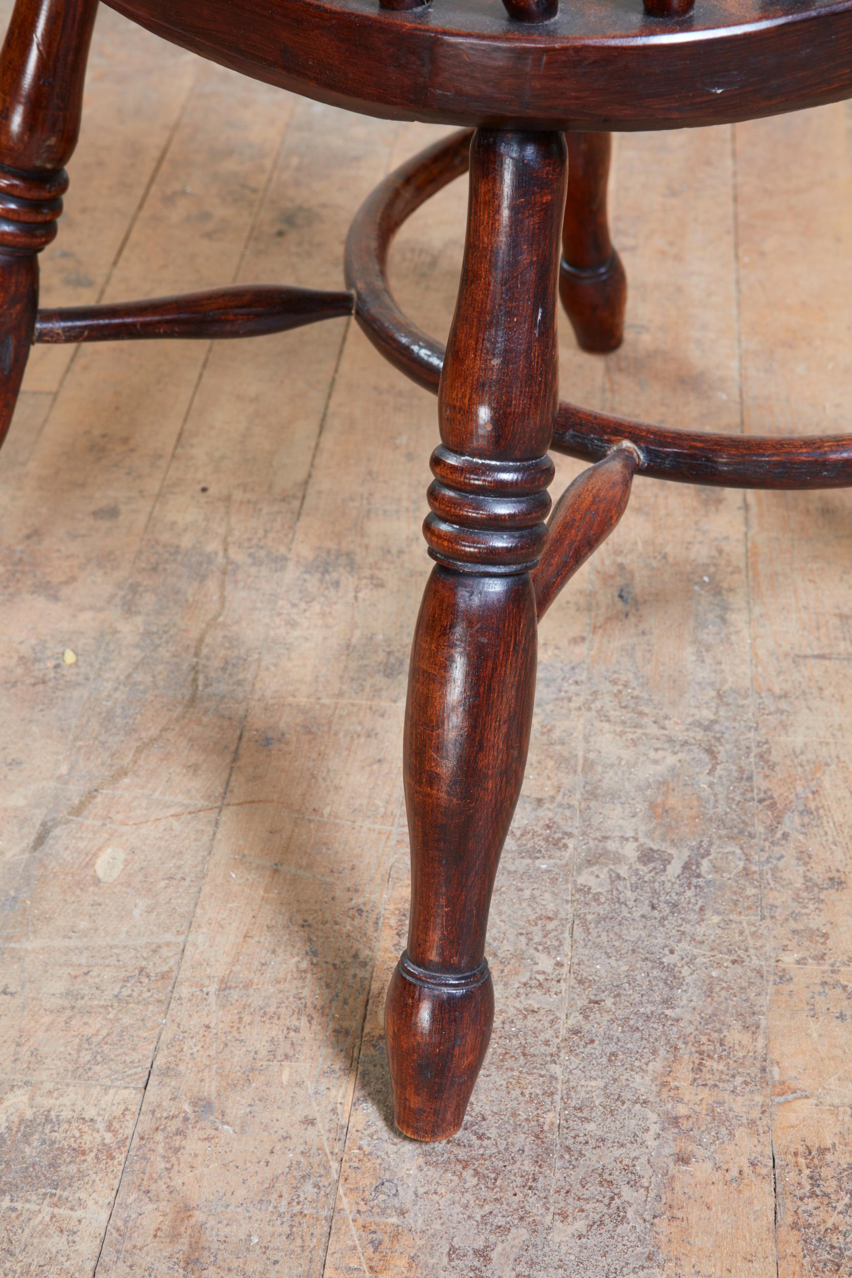English Hoop Back Windsor Armchair 5