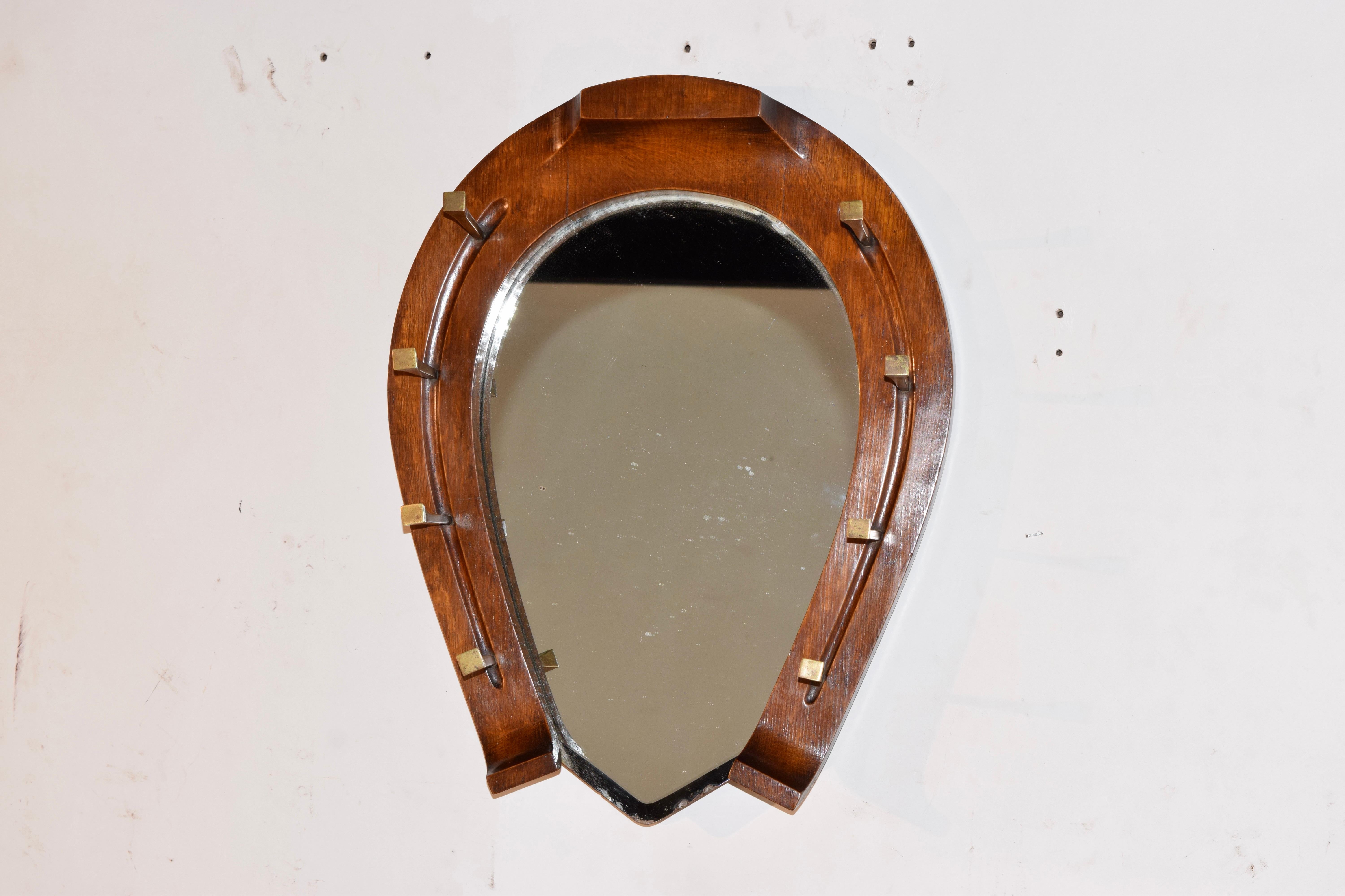 Anglais Miroir anglais en fer à cheval, daté du 11 mai 1878 en vente