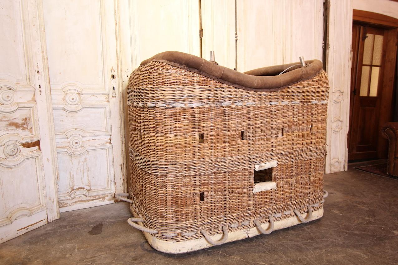 old hot air balloon basket for sale