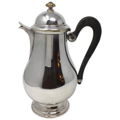 Vintage English Hotel Silver Teapot