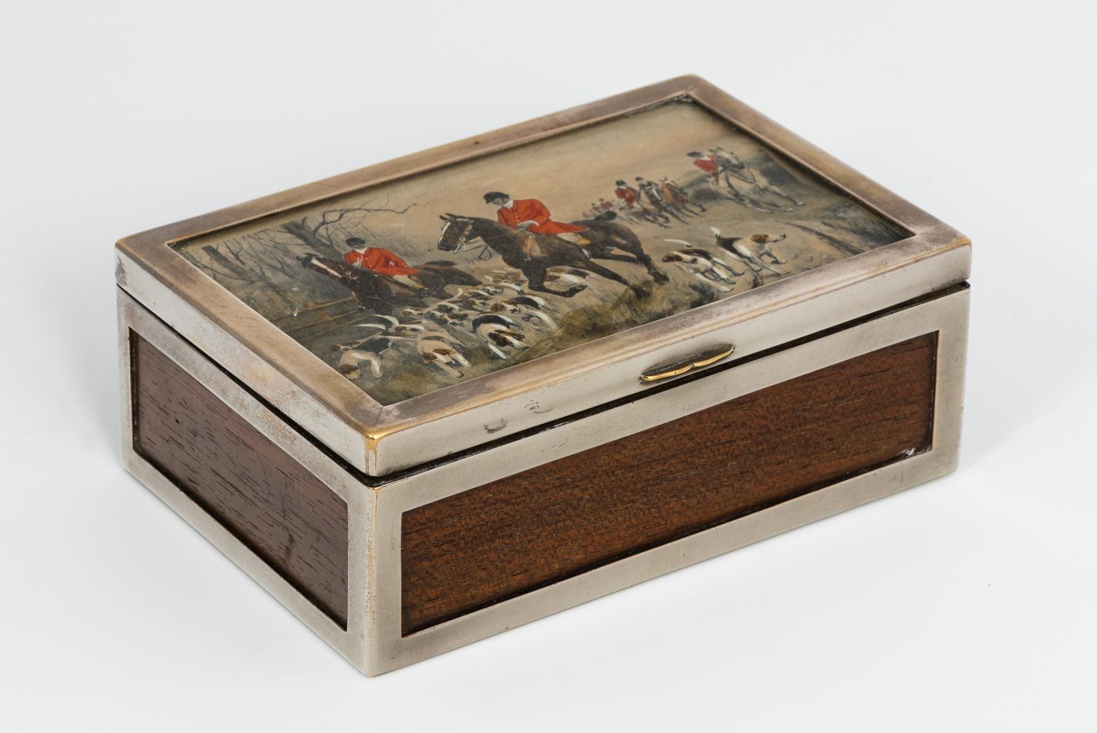 20th Century English Hunt Box, circa 1930s