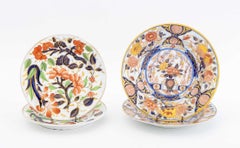 English Imari Style Assembled Partial Service, 36 Pieces, 19th Century
