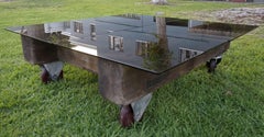 English Industrial Coffee Table
