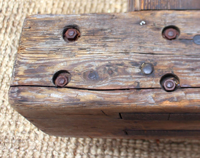 English Industrial Coffee Table For Sale at 1stDibs