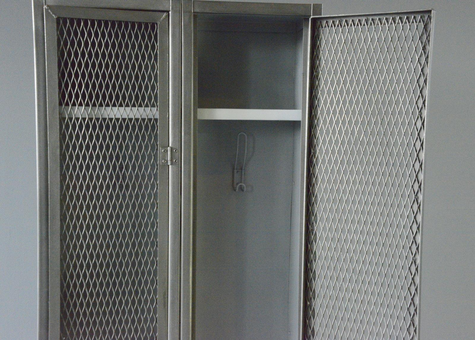 English Industrial Lockers circa 1940s For Sale 4