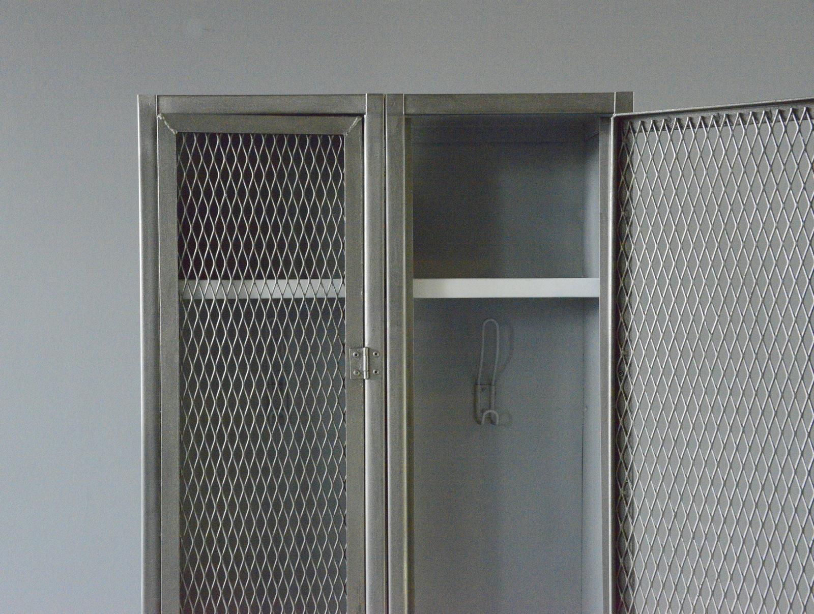 English Industrial Lockers circa 1940s For Sale 5