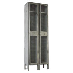 Vintage English Industrial Lockers circa 1940s