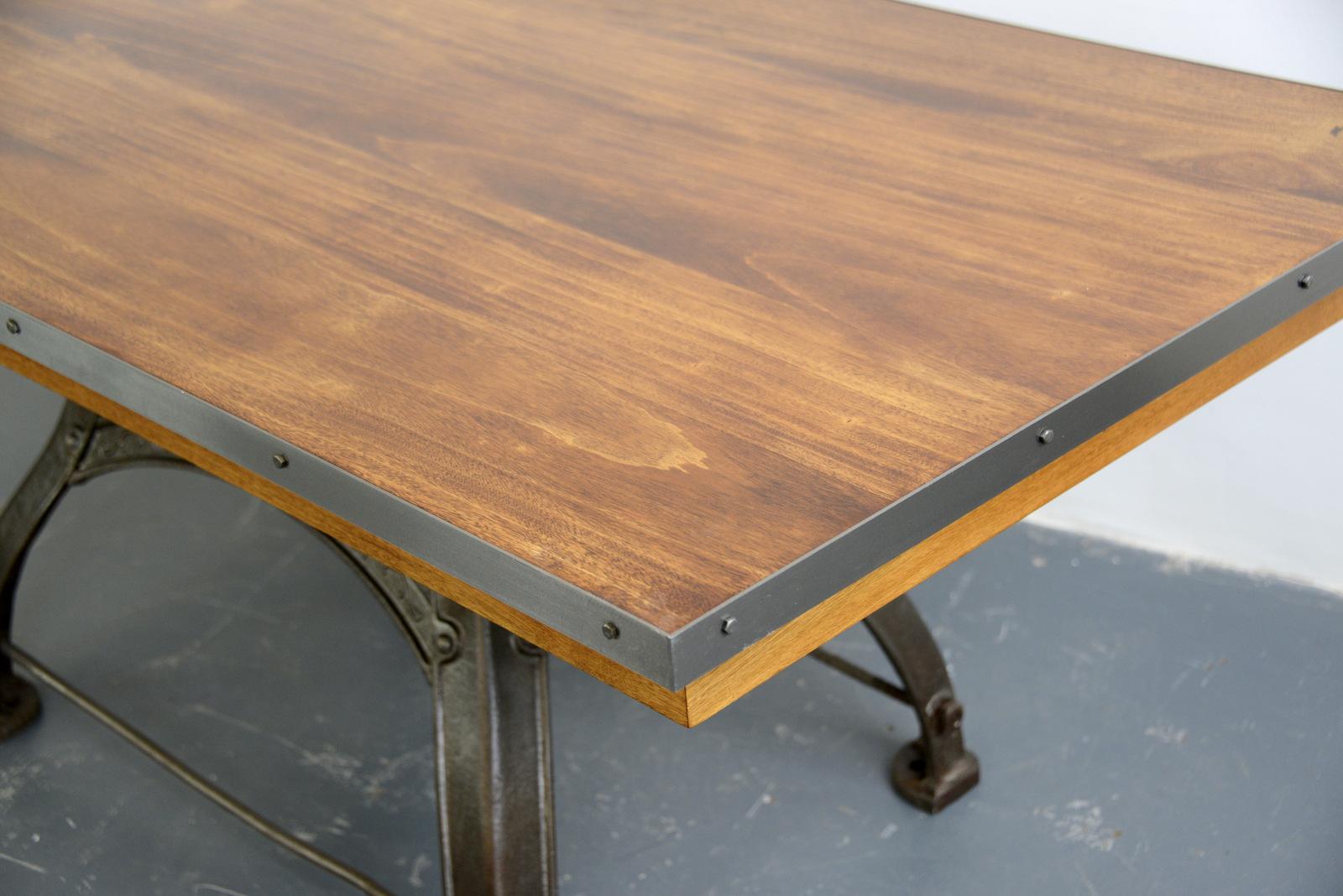 Early 20th Century English Industrial Table by Bamfords, circa 1910