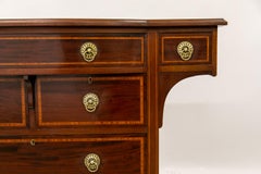 English Inlaid Mahogany Server