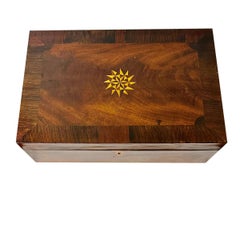 English Inlaid Work Box