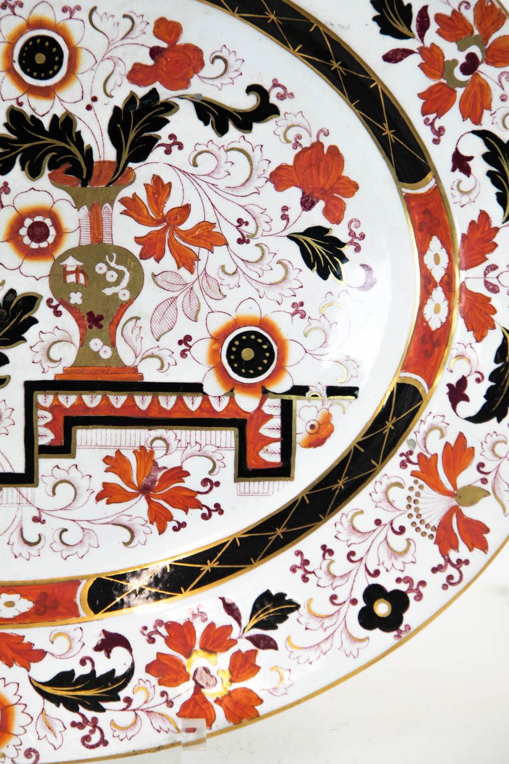 Mid-19th Century English Ironstone Large Platter