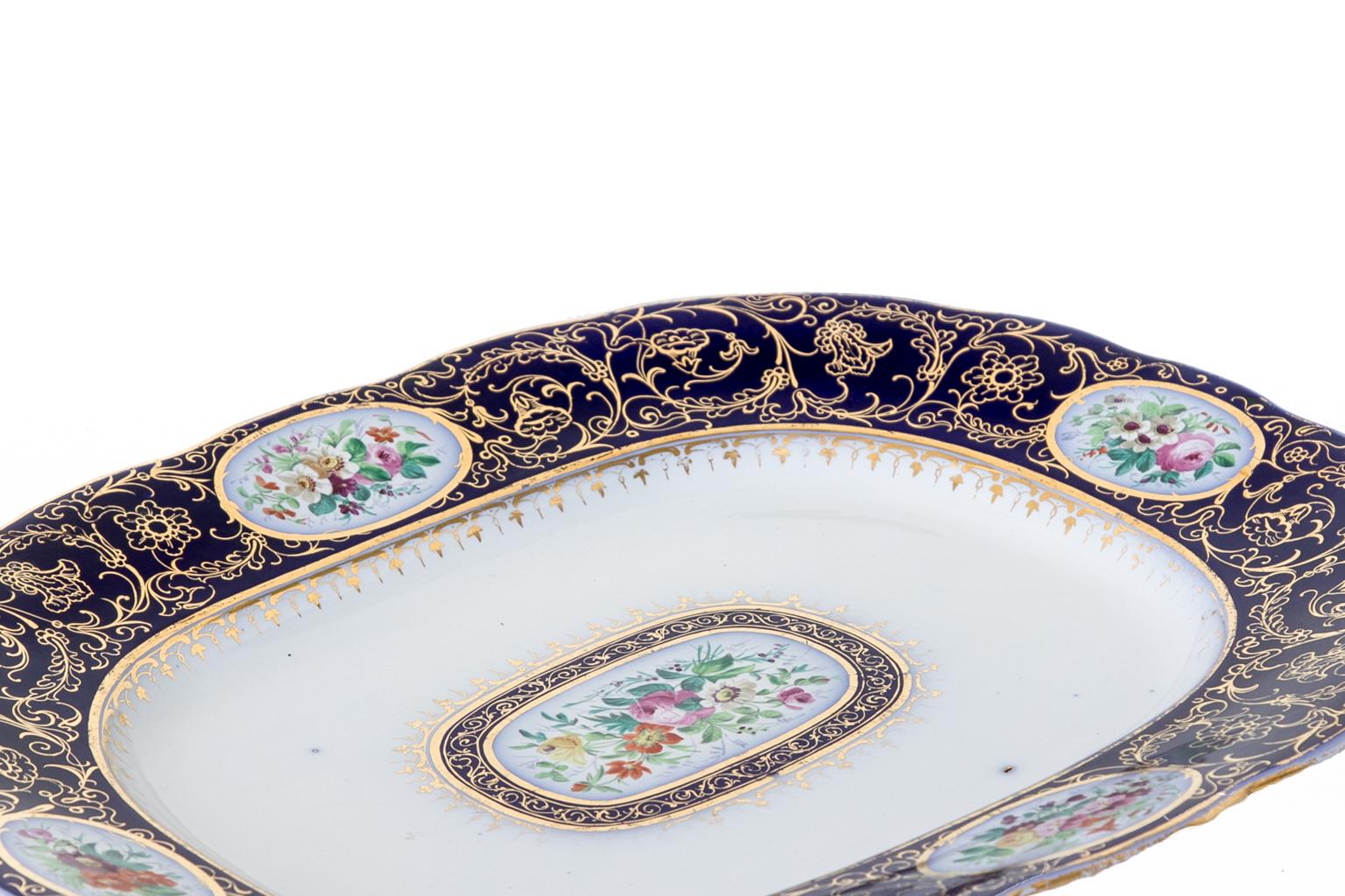English Ironstone Serving Platter For Sale 3