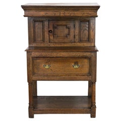 English Jacobean Revival Small Cupboard