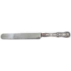 English King by Tiffany and Co Sterling Regular Knife with J.Rodgers Blunt Blade