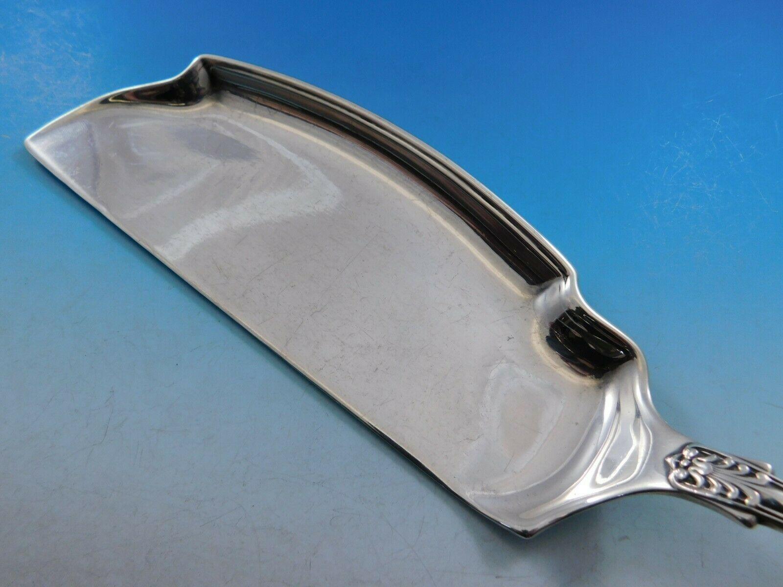 English King by Tiffany & Co Sterling Silver Crumber Plain Blade In Excellent Condition In Big Bend, WI