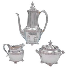 English King by Tiffany & Co Sterling Silver Demitasse Set 3-Piece