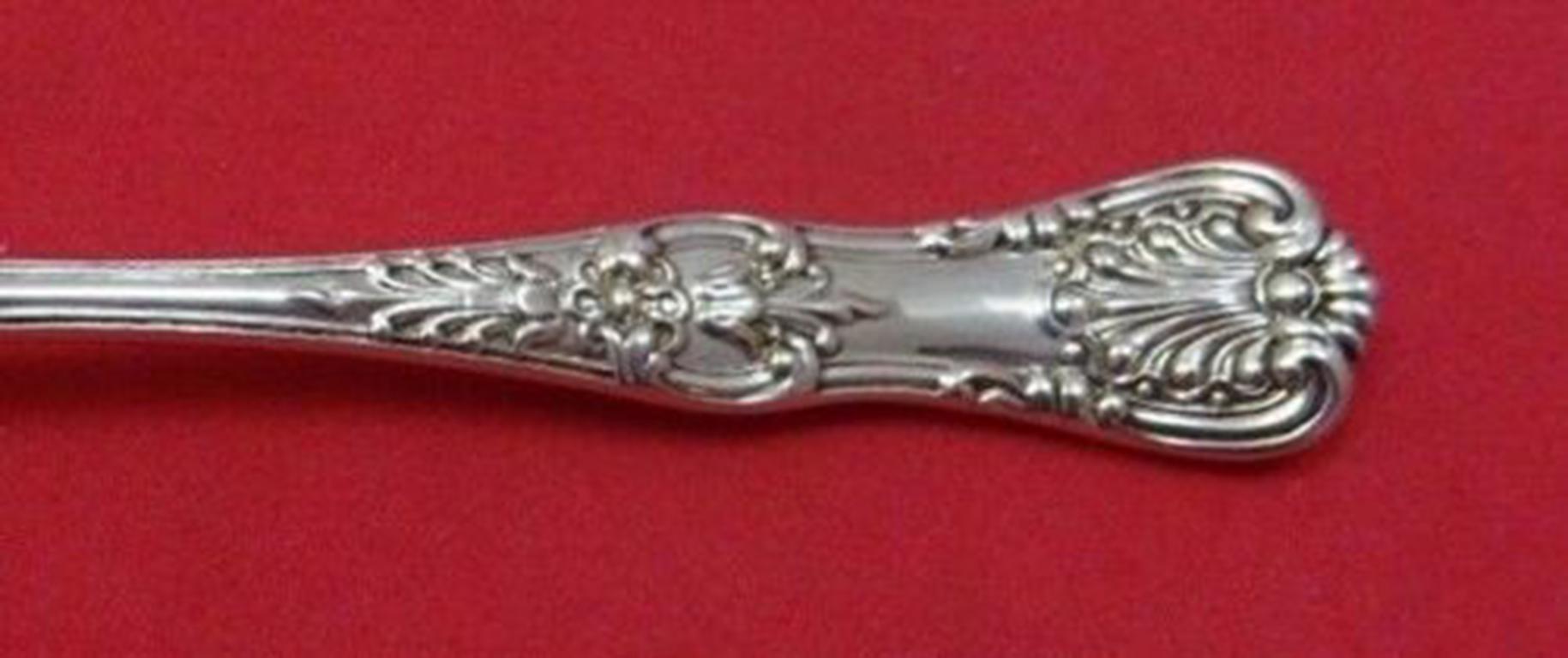 Sterling silver demitasse spoon, 4