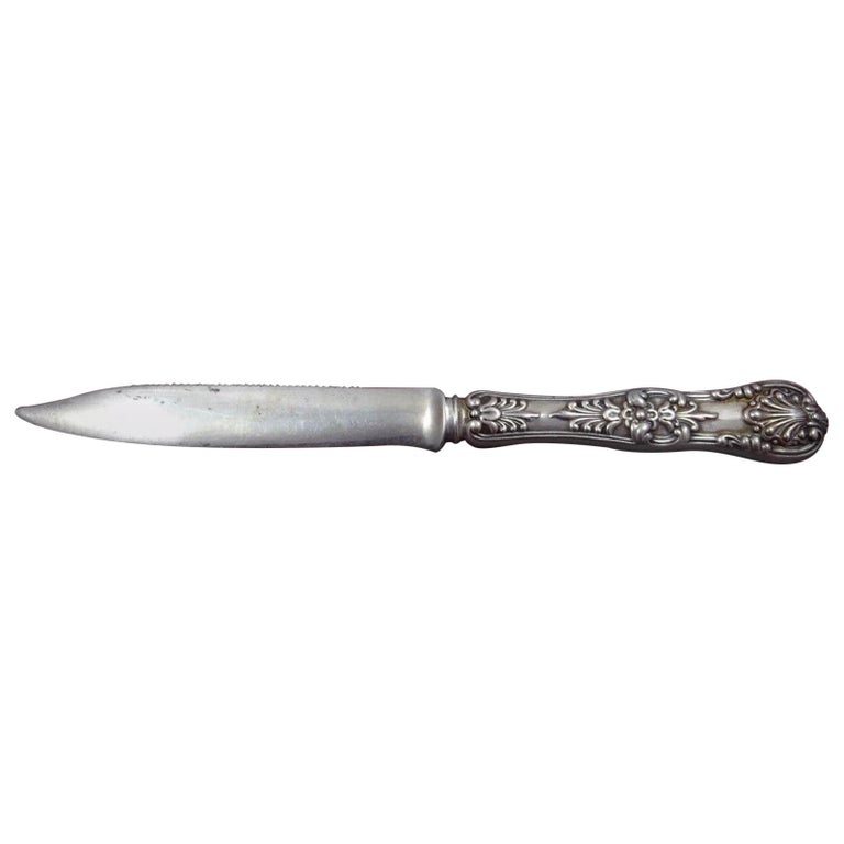 English King by Tiffany and Co Sterling Silver Fruit Knife AS Serrated ...