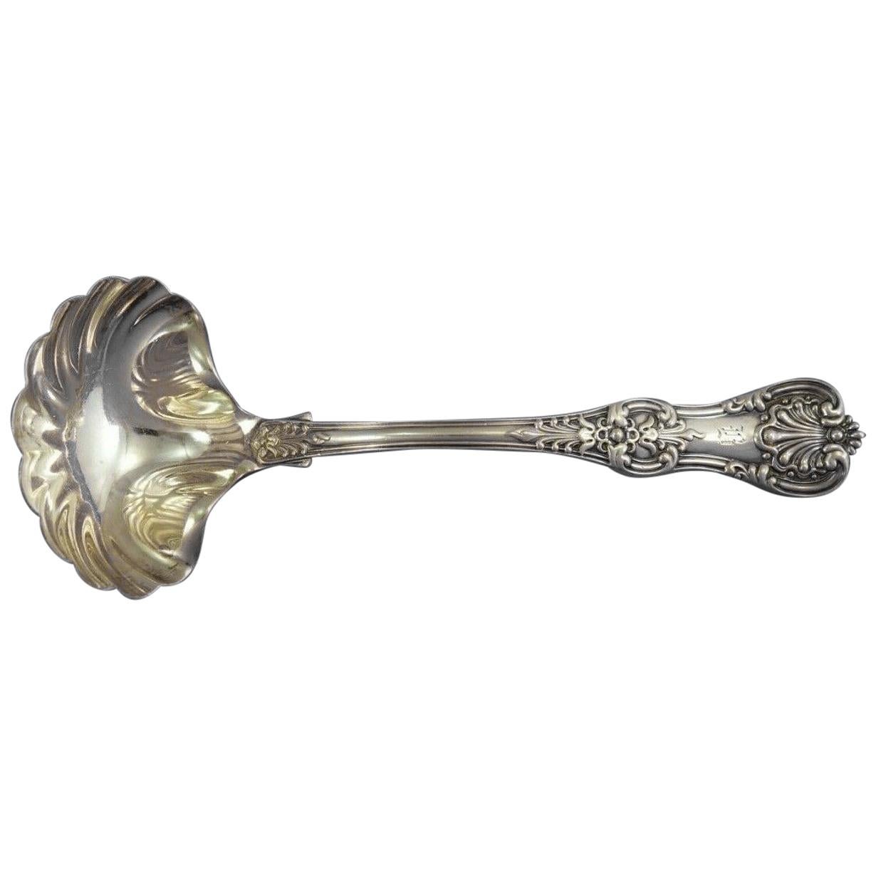 English King by Tiffany & Co. Sterling Silver Gravy Ladle Shell Bowl