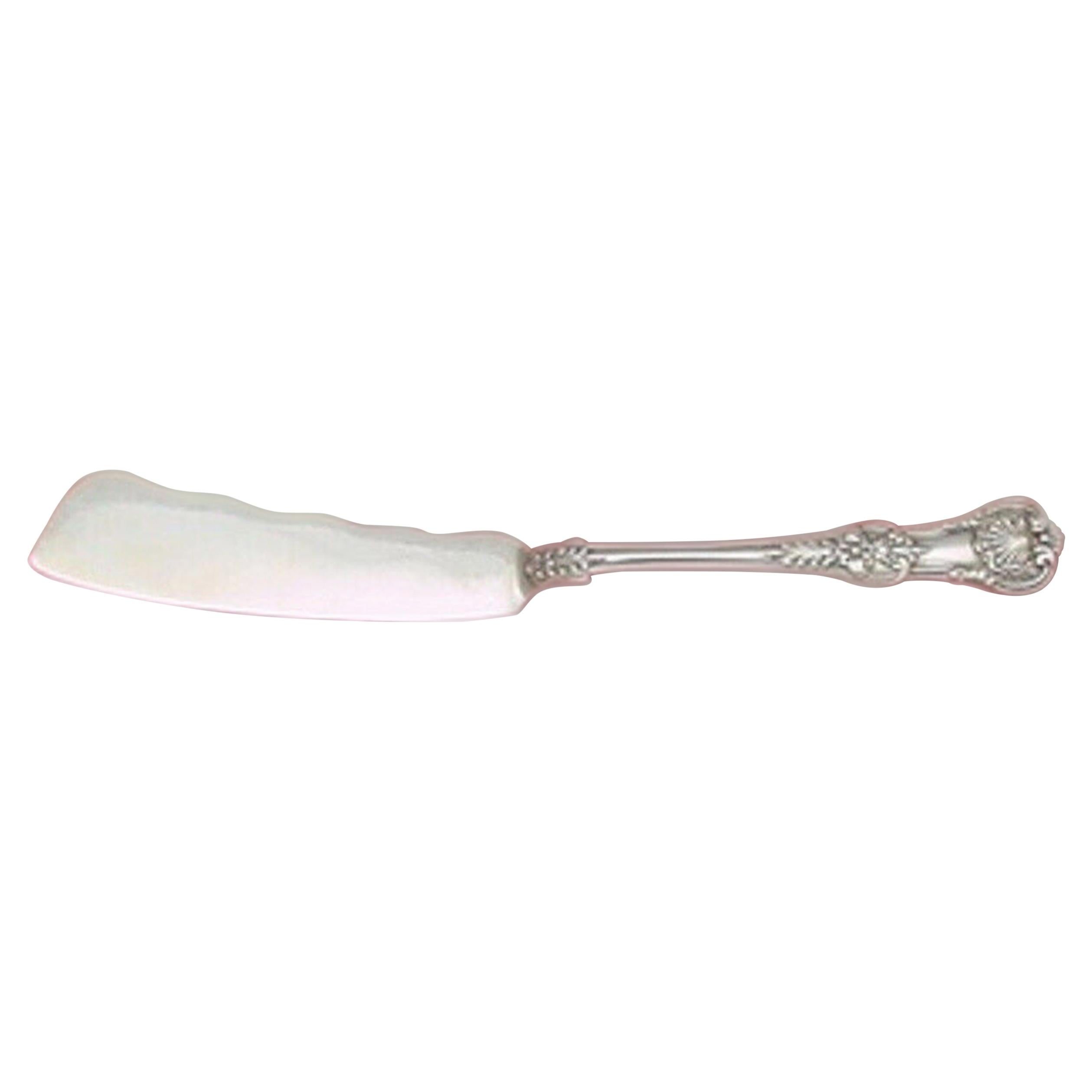 English King by Tiffany & Co. Sterling Silver Master Butter Flat Handle Wavy