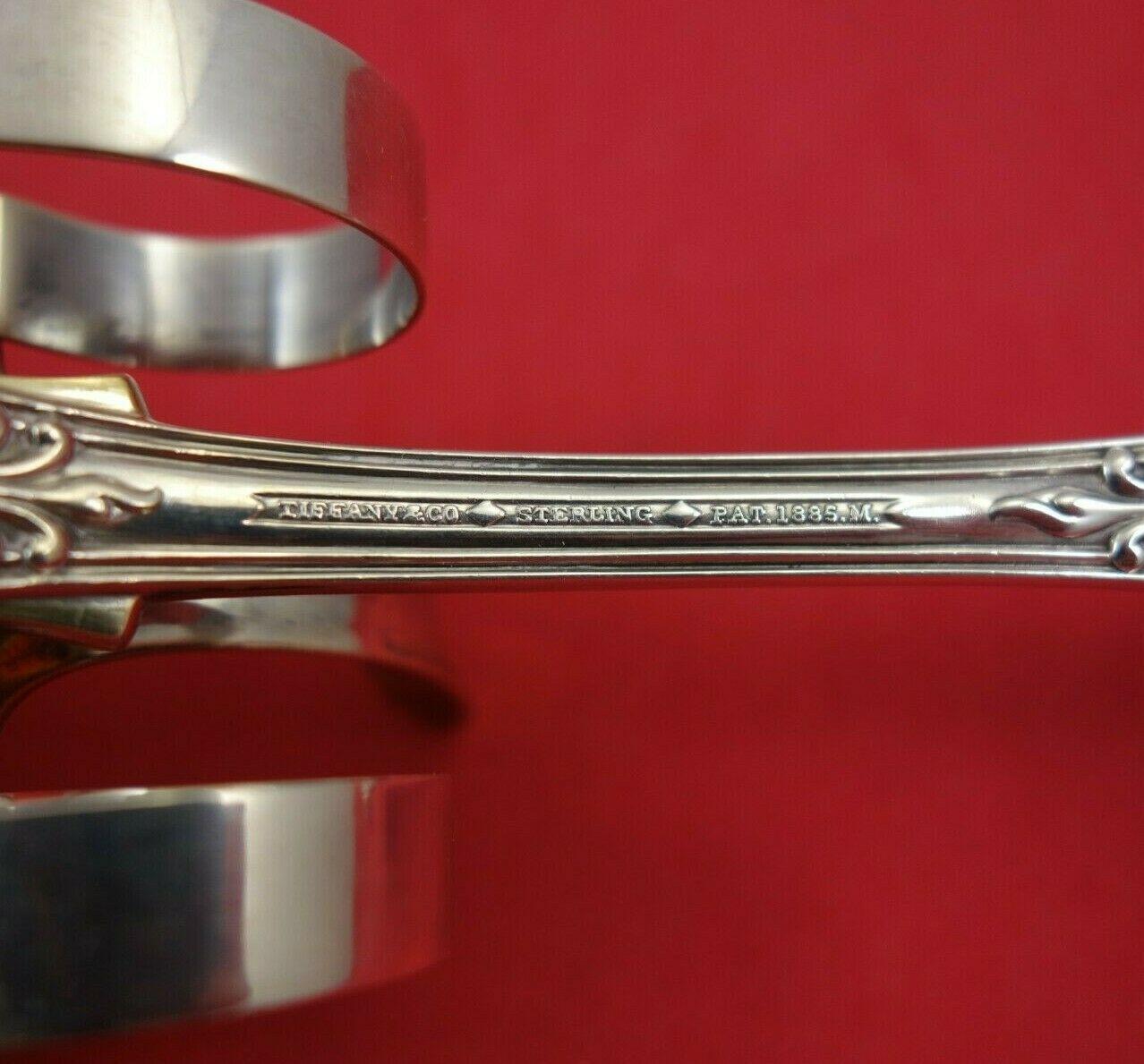 20th Century English King by Tiffany and Co Sterling Silver Sandwich Tong Mechanical GW Rare For Sale
