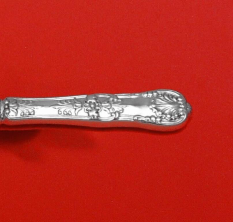 Sterling silver hollow handle with silver plate blade steak carving knife 11 1/2