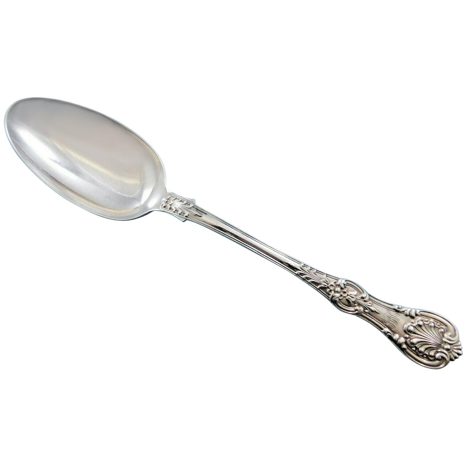 English King by Tiffany & Co Sterling Silver Stuffing Spoon with Button