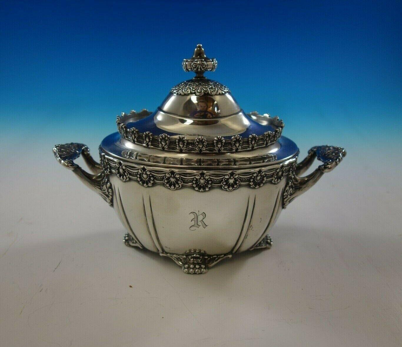 19th Century English King by Tiffany and Co Sterling Silver Tea Set 8-Piece '#4811' Fabulous! For Sale