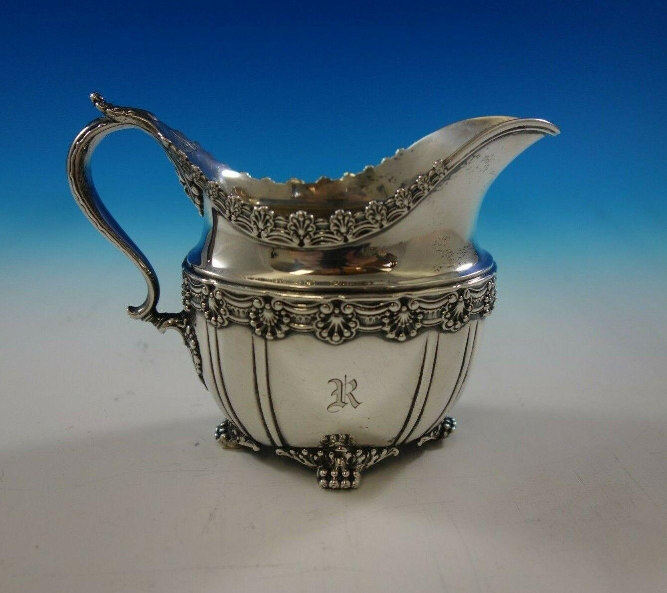 English King by Tiffany and Co Sterling Silver Tea Set 8-Piece '#4811' Fabulous! For Sale 1