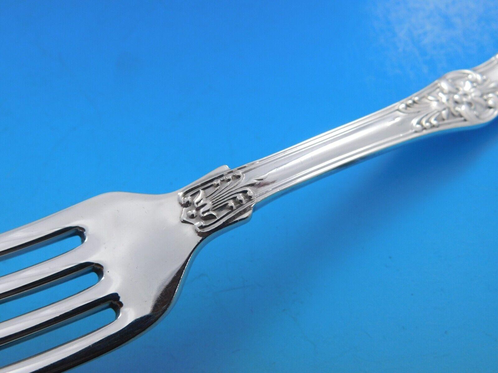 English King by Tiffany & Co. Sterling Silver Flatware Set 12 Service 60 piece In Excellent Condition For Sale In Big Bend, WI