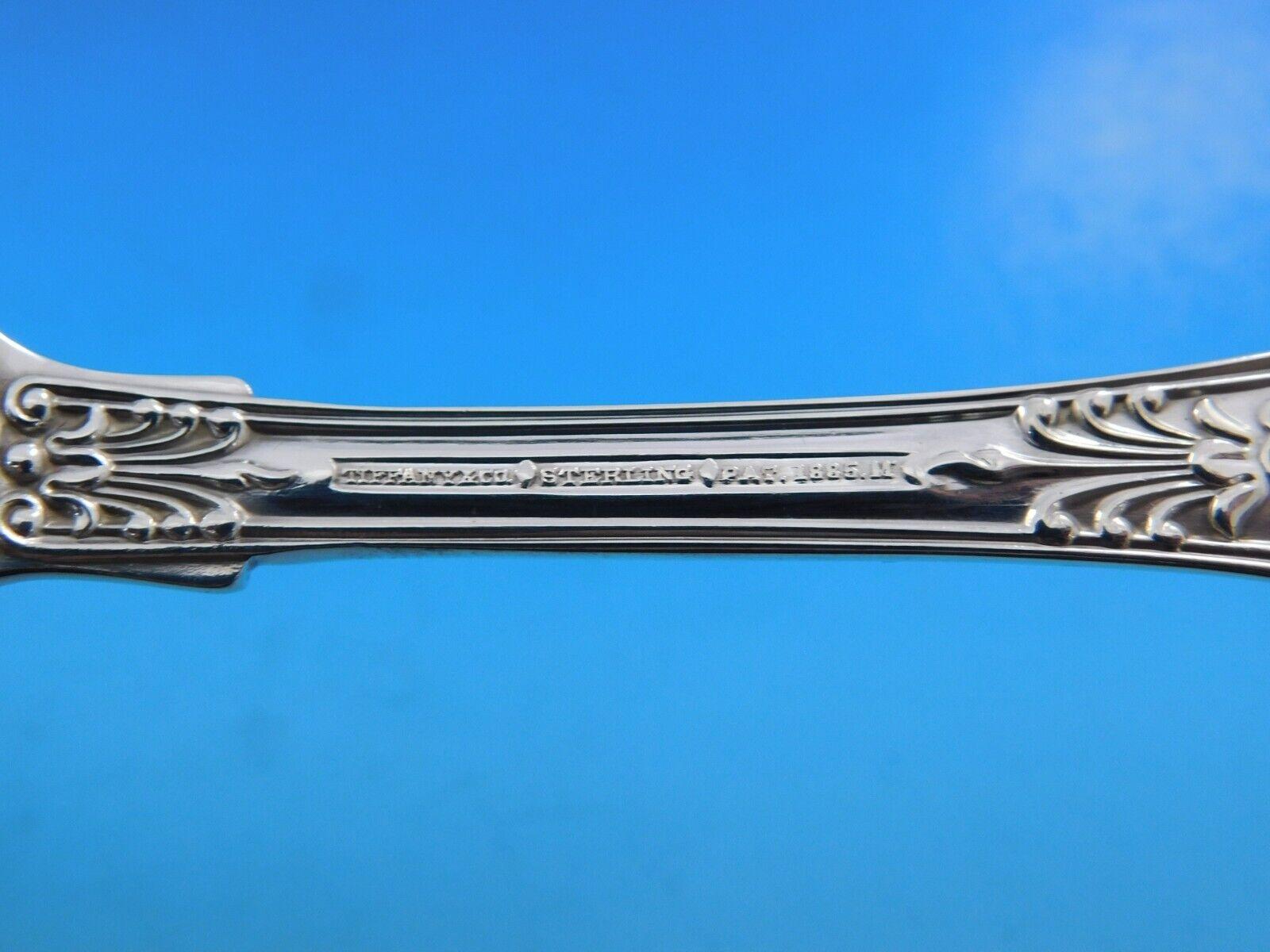 20th Century English King by Tiffany & Co. Sterling Silver Flatware Set 12 Service 60 piece For Sale