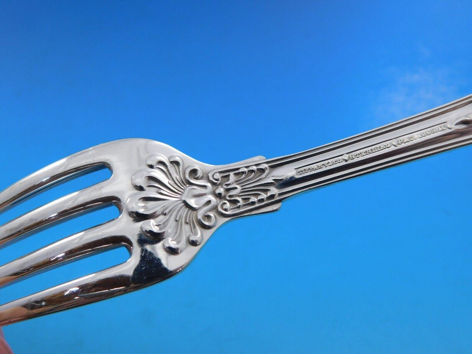 English King by Tiffany & Co. Sterling Silver Flatware Set 12 Service 60 piece For Sale 1