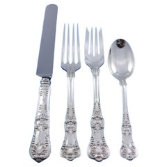 Roi d'Angleterre par Tiffany & Co. Ensemble de couverts en argent sterling 12 services 60 pièces