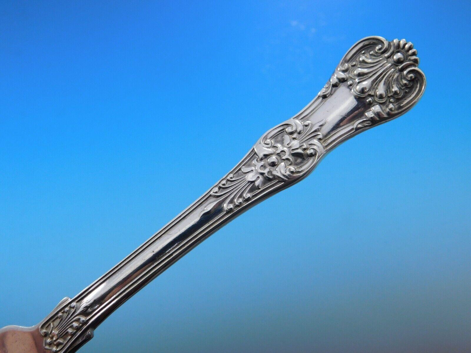 English King by Tiffany & Co. Sterling Silver Flatware Set 12 Service 74 piece In Excellent Condition In Big Bend, WI
