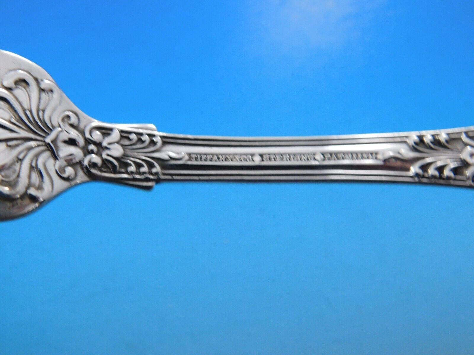 Juego de Cubiertos de Plata de Ley English King by Tiffany & Co Servicio de Cena de 32 piezas siglo XX en venta