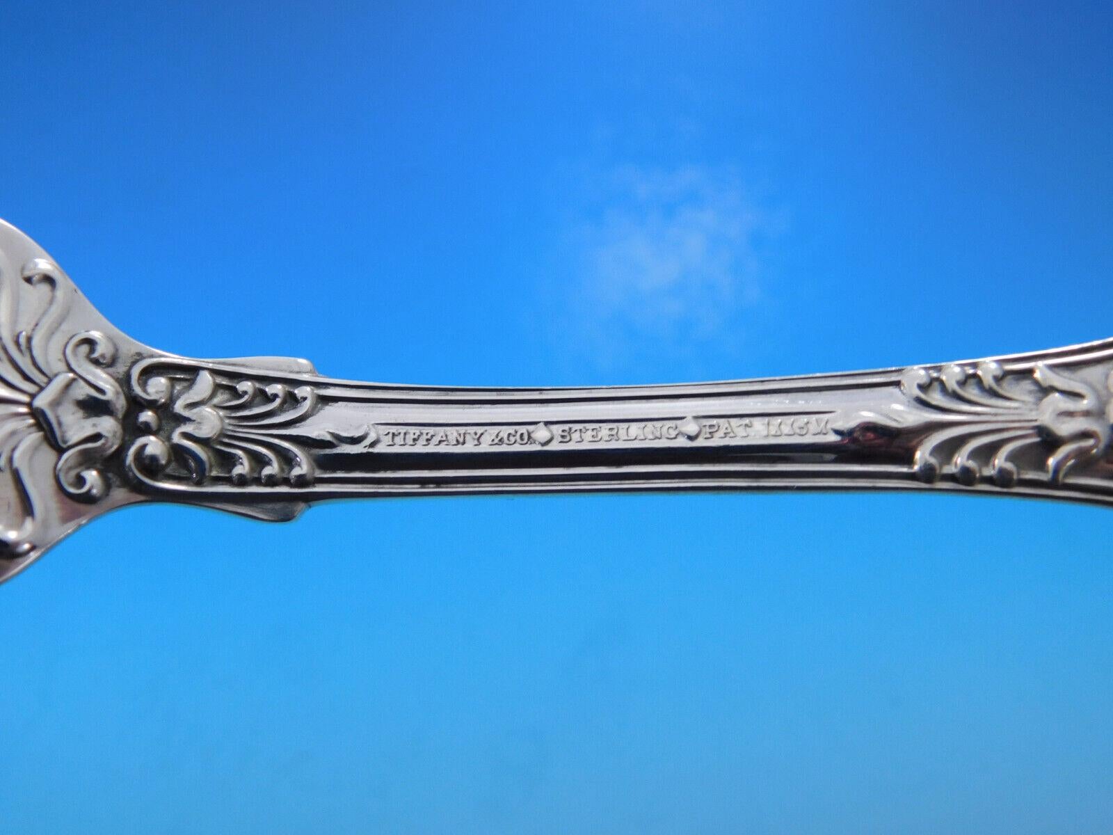Juego de Cubiertos de Plata de Ley English King by Tiffany & Co Servicio de Cena 69 uds. en venta 1