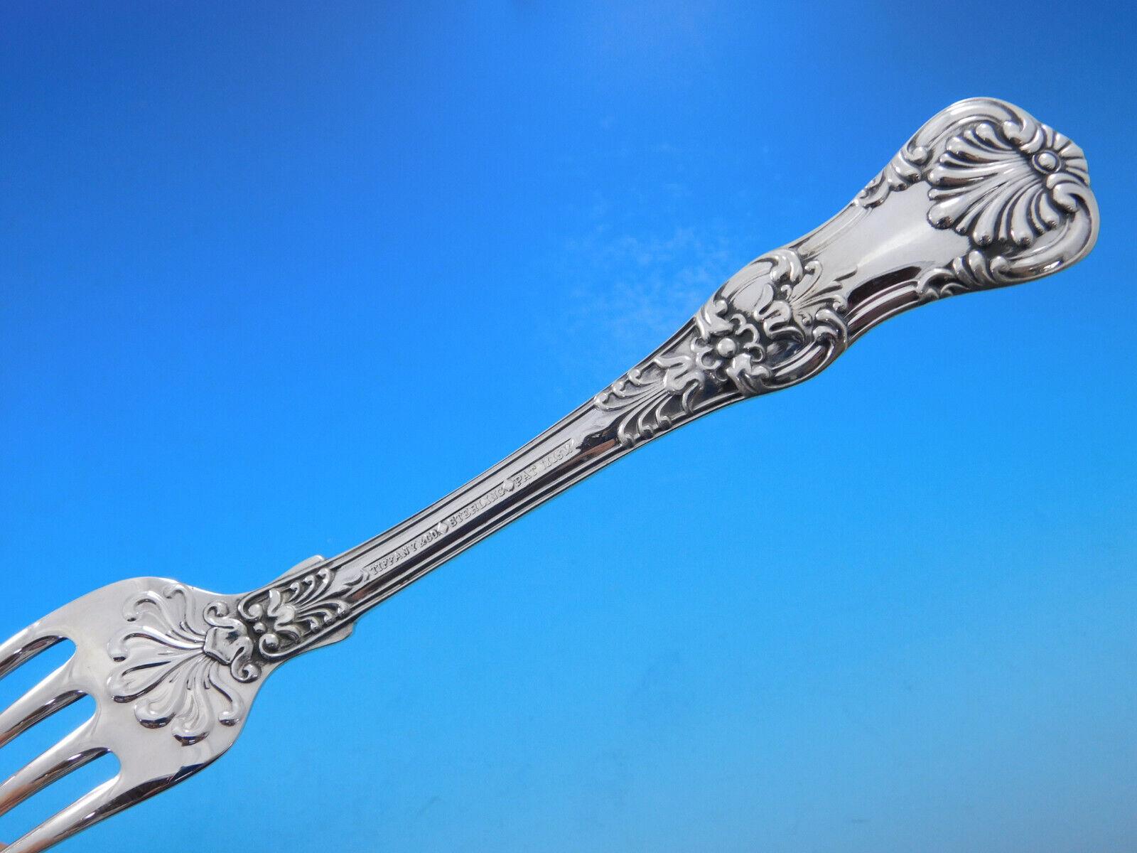 Juego de Cubiertos de Plata de Ley English King by Tiffany & Co Servicio de Cena 69 uds. en venta 2