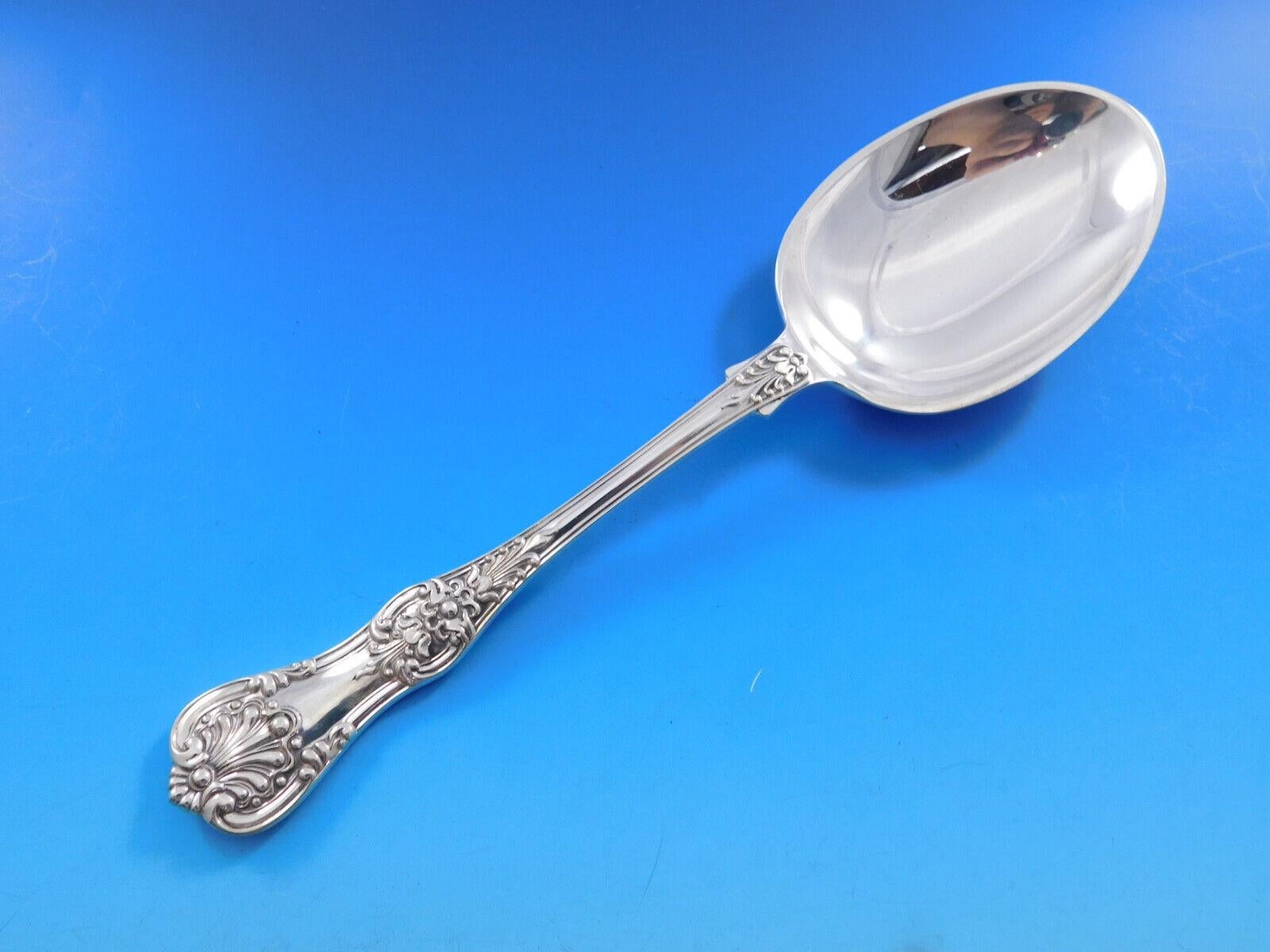 Juego de Cubiertos de Plata de Ley English King by Tiffany & Co Servicio de Cena 69 uds. en venta 3