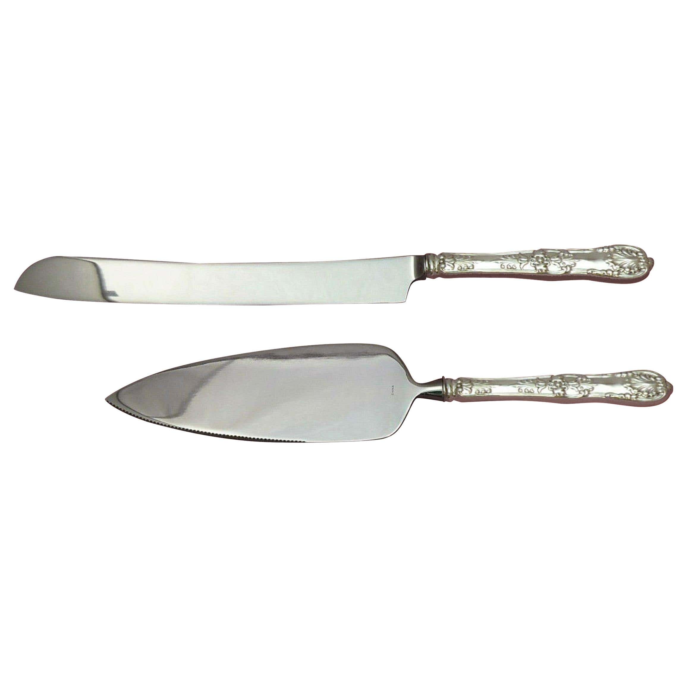 Gorham Strasbourg Sterling Silver Wedding Cake Set & Server – Custom Made HHWS
