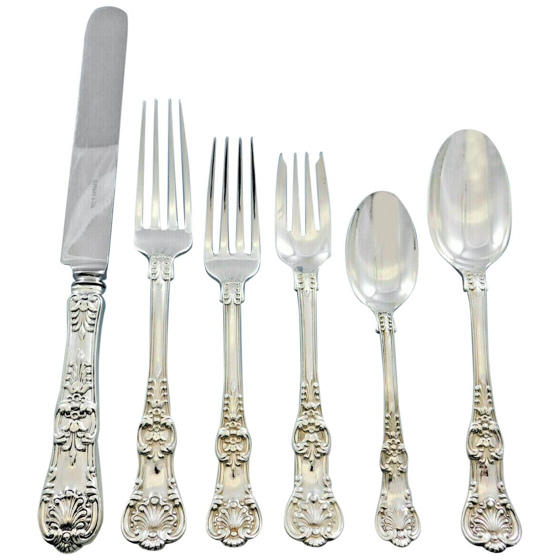 English King by Tiffany and Co. Sterling Silver Dinner Size Flatware