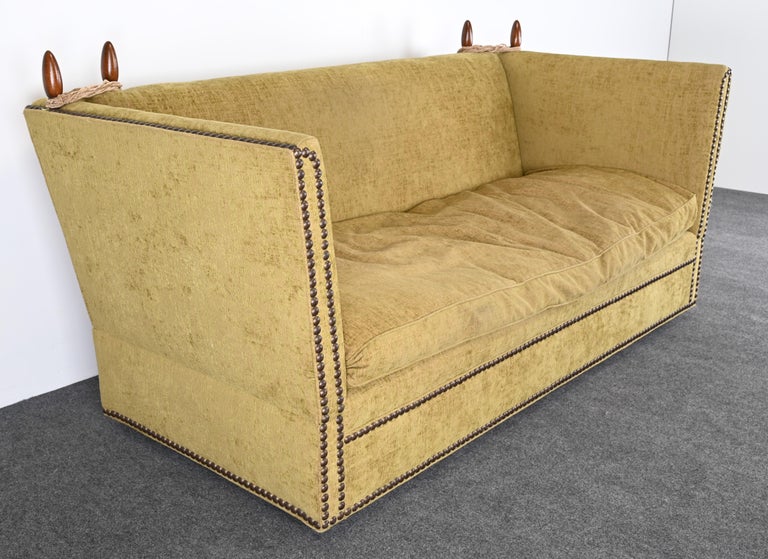 English Knole Sofa by E.J. Victor, 1990s For Sale 2