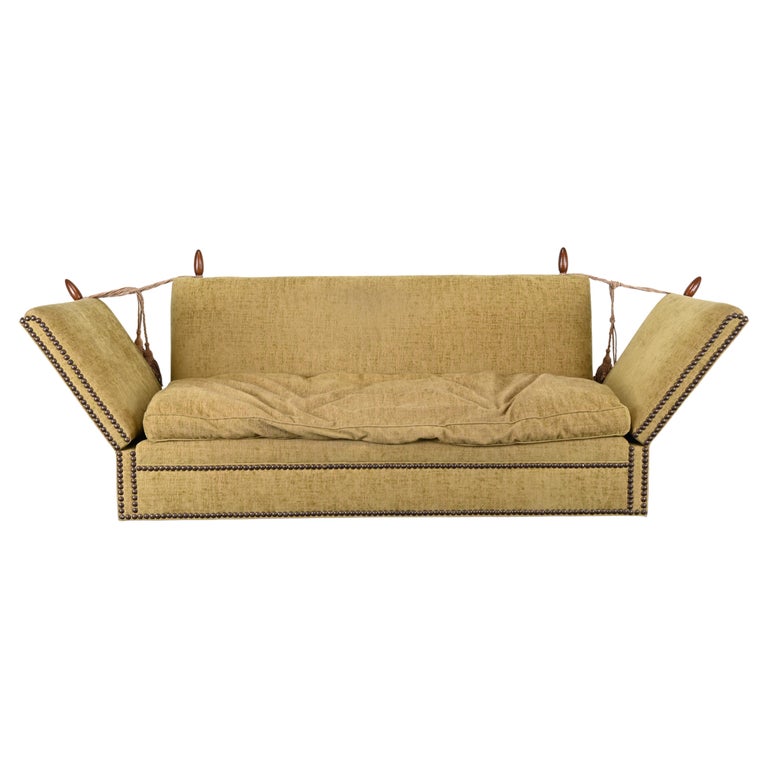 English Knole Sofa by E.J. Victor, 1990s For Sale