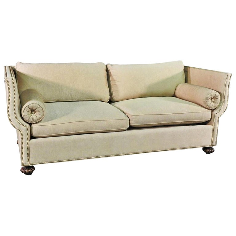 Englisch Knole Stil Althorp Living History Sofa Couch Haferflocken