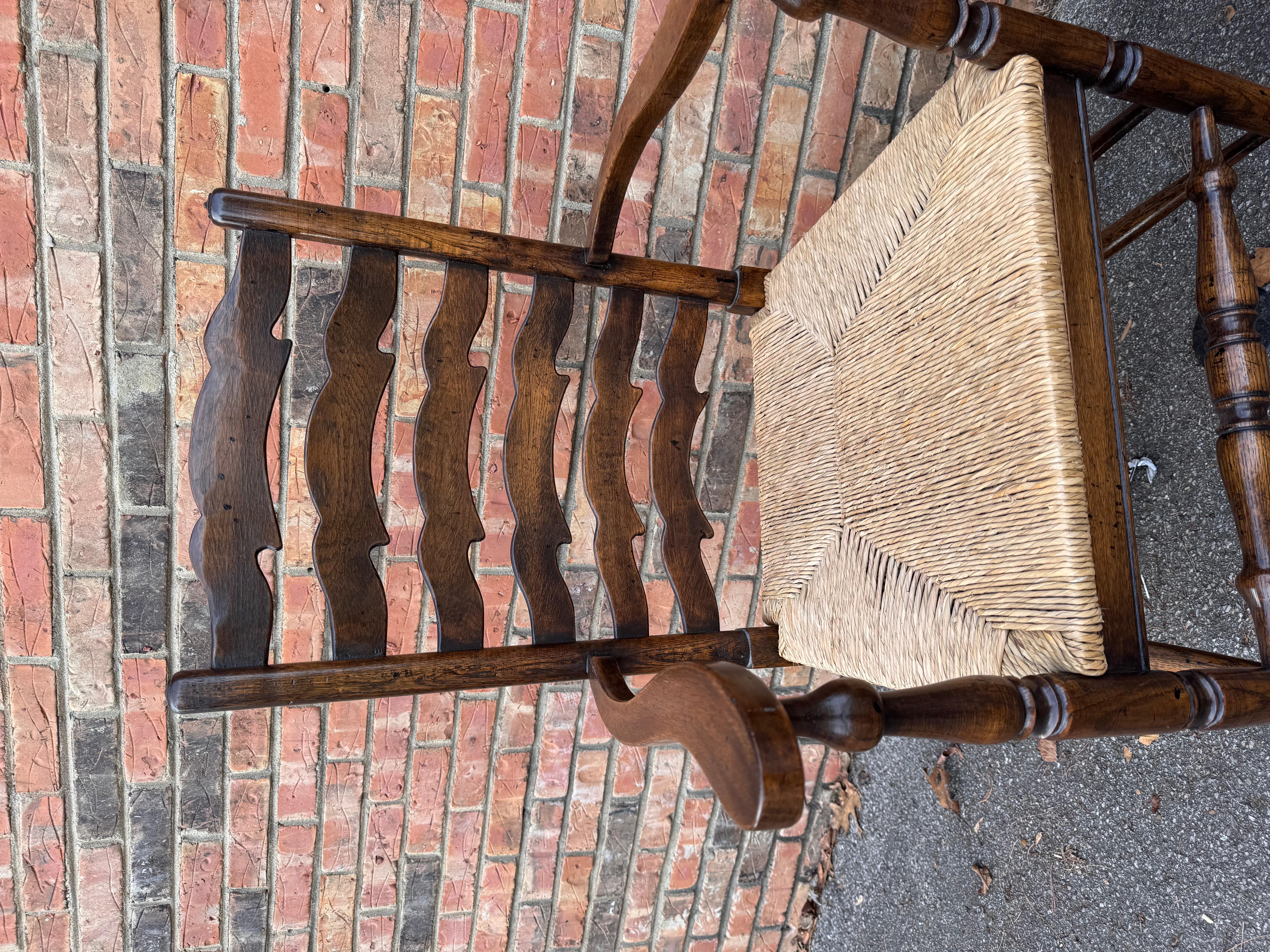 Poltrone con schienale a scaletta inglese In condizioni buone in vendita a Nashville, TN