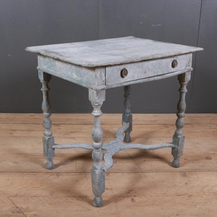 Painted English Lamp Table