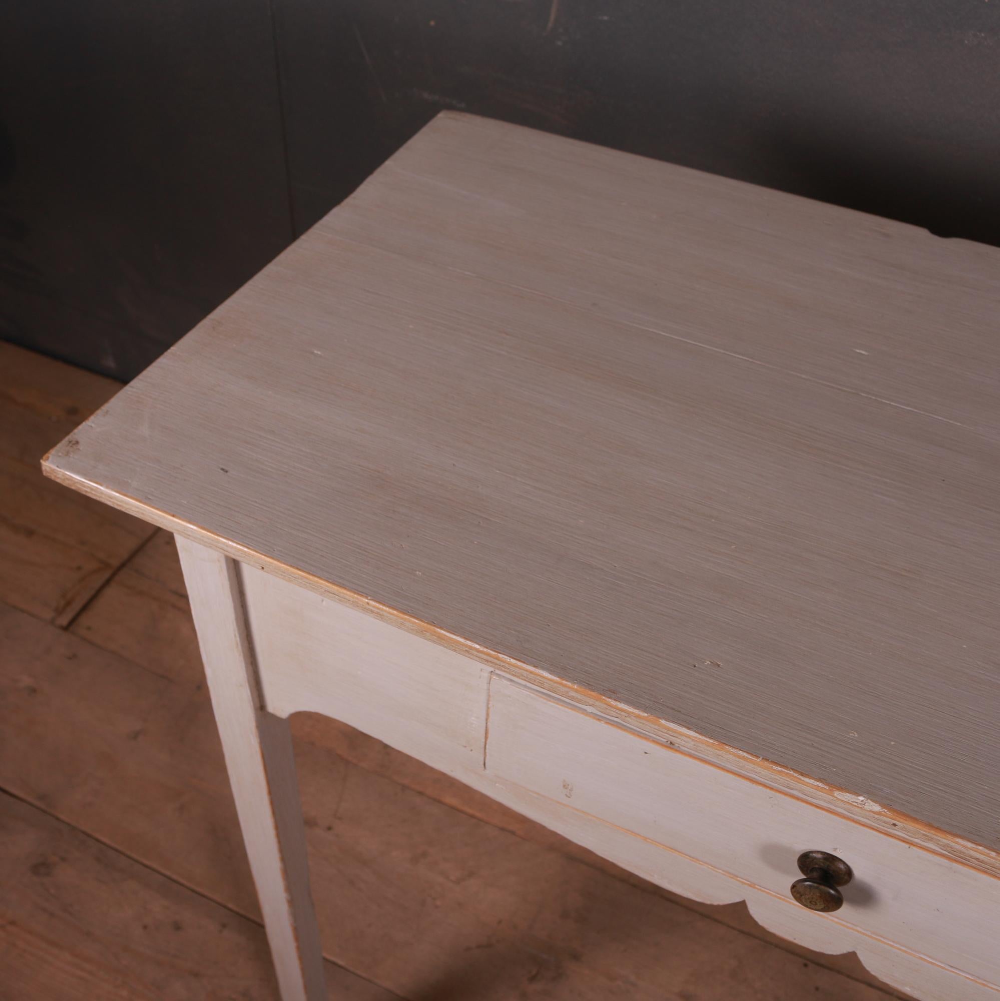 Painted English Lamp Table