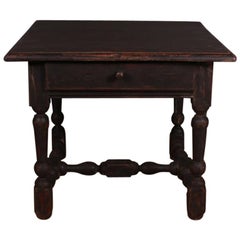 Antique English Lamp Table